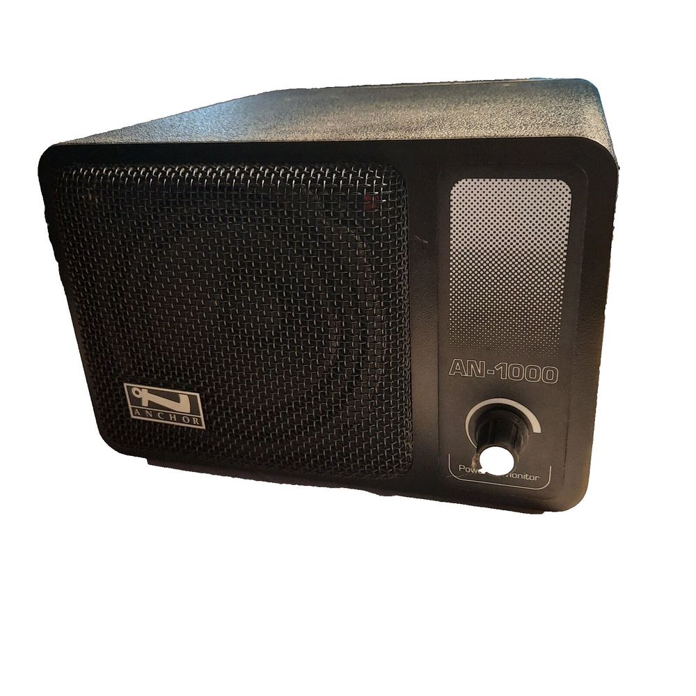 Anchor AN-1000 Powered Monitor - Powers ON, with Speaker Cables